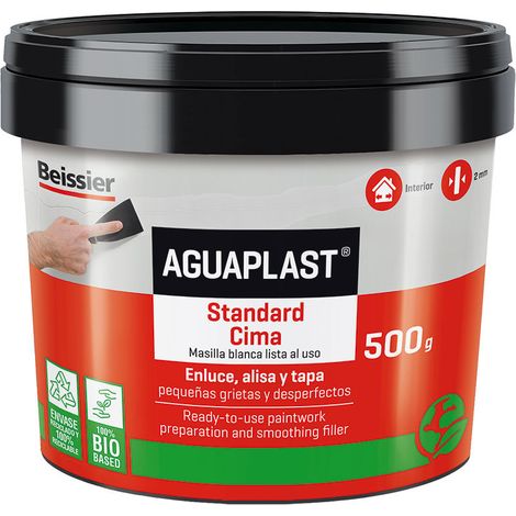 Masilla Blanca 500g Interior Exterior Reparación Alisado Paredes Techos Beissier (1/2)