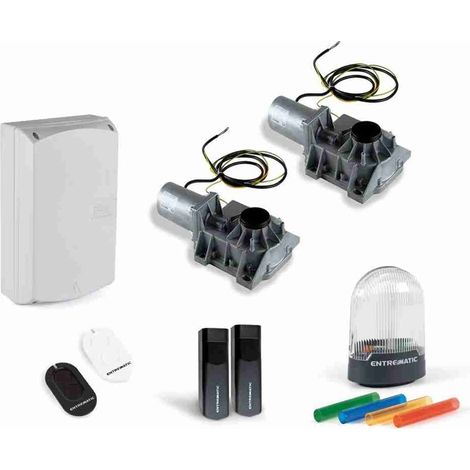 DITCB24L Kit Automazione Motore Interrato 24V CUBIC DITEC ENTREMATIC DITCB24L Cancello Ante Battenti