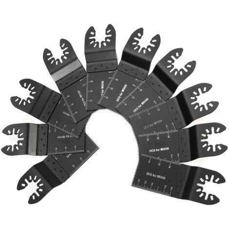 Lame d'accessoires pour outils électriques 10 pièces, ensemble de lames de scie au trésor universelles 10 pièces Ikodm (1/5)