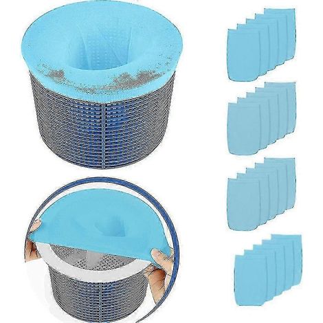 Housses de skimmer de piscine ultra élastiques et résistantes - Lot de 5 housses de protection pour filtre (1/5)