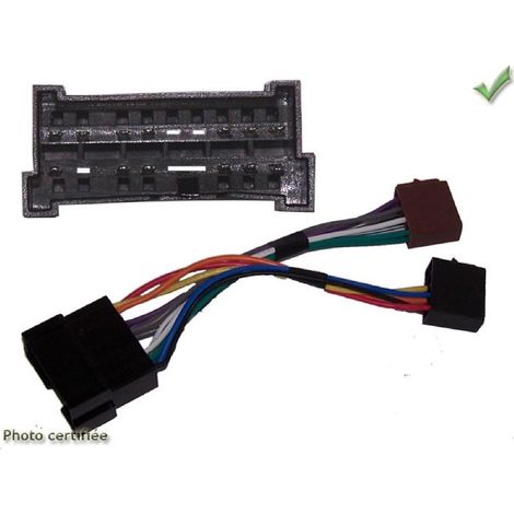 Fiches ISO Autoradio compatible avec Hyundai Kia 2000-2007 - 4HP ISO