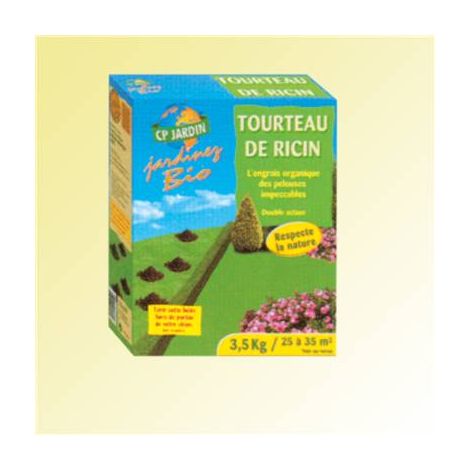 TOURTEAU DE RICIN - BOITE DE 3.5 KG - ENTRETIEN