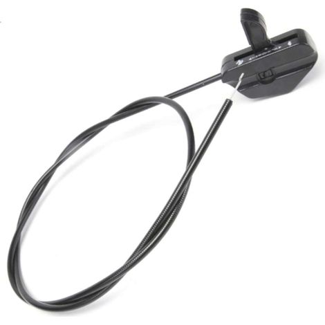 Cyclingcolors – Manette de gaz universelle pour tondeuse – Câble 1,25m – Plastique durable – Contrôle moteur optimal – Compatible tondeuses sans starter