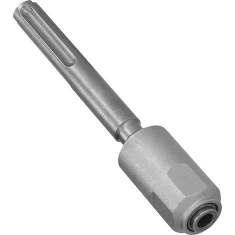 Hammerbohradapter, sandstrahlend, rostbeständig, korrosionsbeständig, langlebiger Schaft, Schnellwerkzeug, passend, silberfarben (1/5)