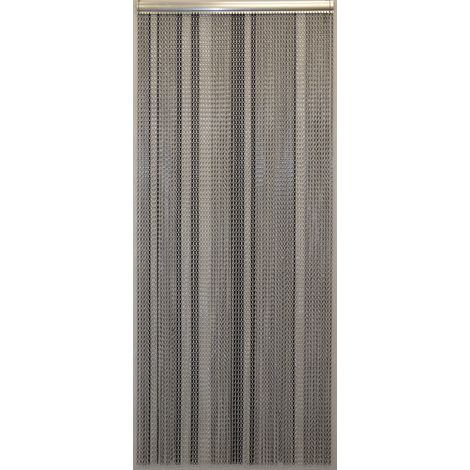Rideau portière Chainy 90 x200 cm bicolore