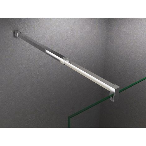 BuyLando Stabilisator Stange - Fix - 65-120cm - für Duchwand & Duschkabine