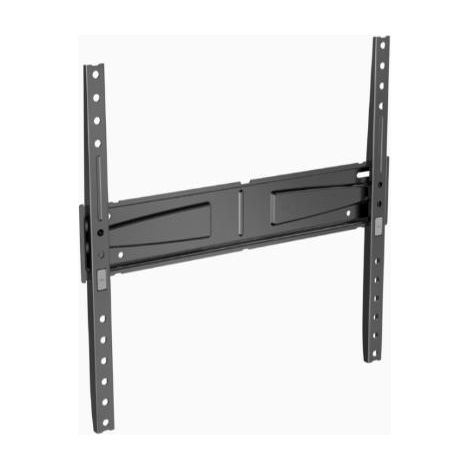 Meliconi FLATSTYLE FS400, Soporte de Pared para TV Fijo, Soporte para TV de Pantalla Plana de 40" a 65", Montaje VESA 200-300-400, Capacidad de Carga 50 Kg, Made in Italy, Negro