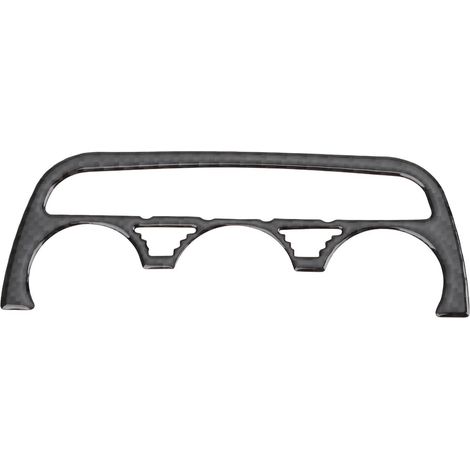 Carbon fiber car interior control panel compatible with Audi TT 2008-2014 (1/5)