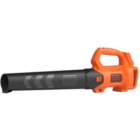 BLACK+DECKER SOFFIATORE ASSIALE 18V Unita' Senza Batteria E Caricabatterie - VENTOLE ASSIALI, Volume d'Aria Max 340 CFM, EFFICIENZA 90 mph, Design Leggero E Compatto. BCBL200B-XJ