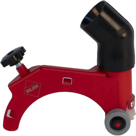 Rubi – Guide de coupe 90° pour meuleuse – Précision améliorée – Élimination de la poussière – Compatible meuleuses 115 et 125 mm (1/4)