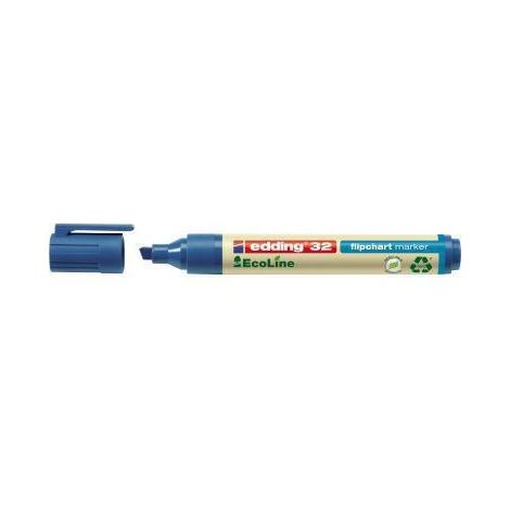 edding Flipchartmarker 32 EcoLine 4-32003 1-5mm Keilspitze blau
