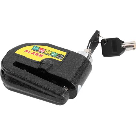 Antivol de disque de frein avec alarme de sécurité universelle pour motos et scooters (1/5)