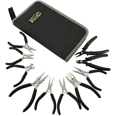Ensemble de 10 pinces à bijoux Outils fabrication - (1/5)