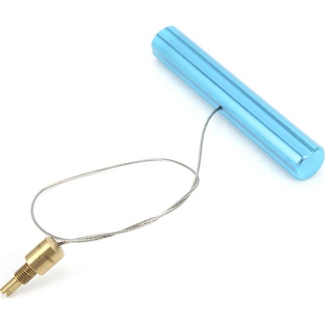 Démonte-valve de moto, outil extracteur de tige de valve, bleu 80x10mm/3,1x0,4in, accessoires pour vélos (1/5)