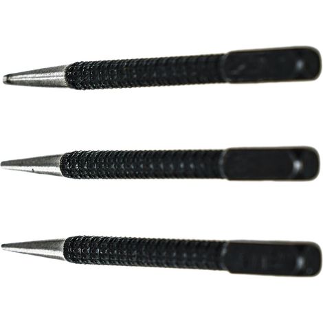 Dapetz ® 3Pcs Centre Punch Set Portable Positioning Punch Set Nail Punch Set 1/16", 3/32", 1/8" for Wood,Punch Tool,Woodworker's Hole Punch, (1/5)