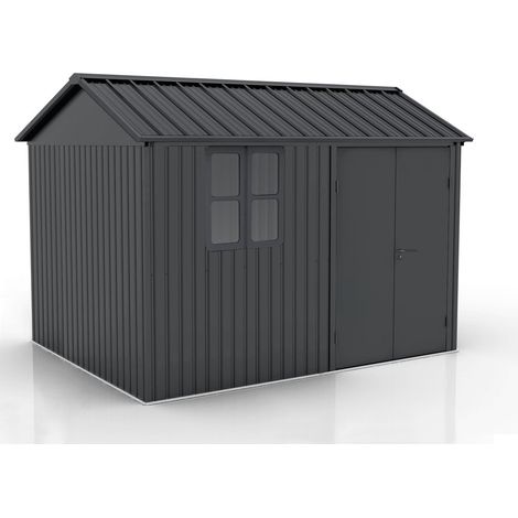 Tepro Gerätehaus Aluminium Garden Shed 291 x 231 cm Gartenhaus
