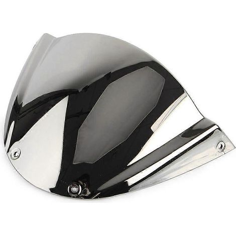 Aplicable a Ducati Monster 696 796 1100S 1100 EVO Racers Parabrisas para motocicleta (plateado) (1/5)