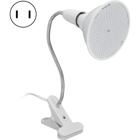 Lampe LED horticole 260W avec clip pivotant 360°, éclairage pour plantes d'intérieur, serre, prise universelle 110-240V (1/5)