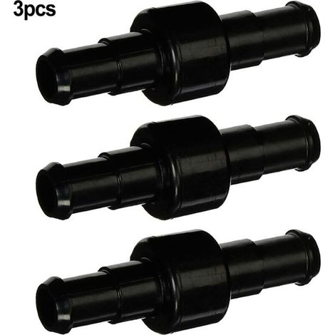 Boost your pool cleaner with the black D20 ball bearing swivel hose (3 pieces)