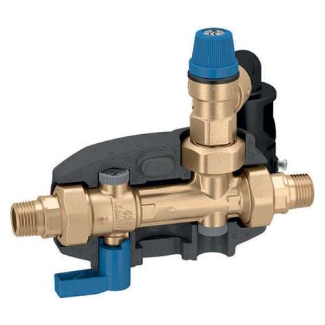 Caleffi Sicherheitsgruppe für WW-Bereiter Warmwasserspeicher 3/4'' 6 bar DN15 DVGW 528056