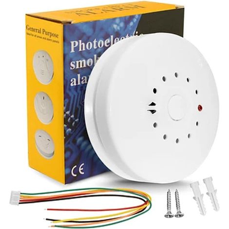 Tuya Rilevatore Fotoelettrico di Calore e Fumo con Allarme (1/5)