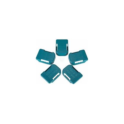 Lot de 5 supports de batterie pour batterie Makita 18 V, également pour support de batterie Bosch 18 V, compatible avec les batteries BL1830 BL1840 BL1850 BL1860 BAT609 BAT622 (1/5)