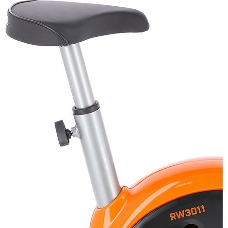 Heimtrainer, Silber-Orange, Einstellbarer Widerstand