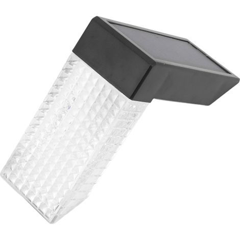 LED-Solar-Stufenleuchte, L-Form, warme RGB-Farbtemperatur, IP65 wasserdicht, Solar-Terrassenleuchte (1/5)