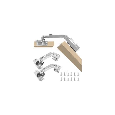HBL’ Charnières 135° pour Meubles d’Angle Lazy Susan et Portes Pliantes, Lot de 2 (1/5)