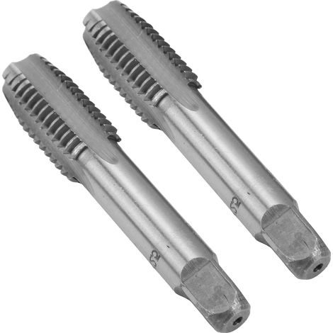 M20X2.5 HSS-Gewindebohrer, 2 Stück, HSS-Gewindebohrer, Gewindebohrer, Handgewindebohrer (M182.5).