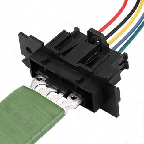 Heizungsgebläsewiderstand mit Reparaturkabelbaum und Stecker für Fiat Grande Punto Qubo (1/2)