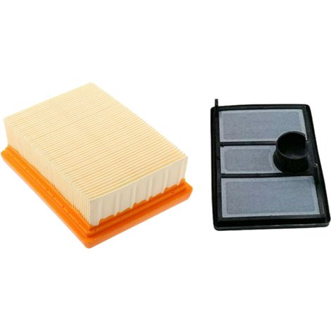 Trade-Shop Filterset (Luftfilter + Zusatzfilter) für Stihl TS700 TS800 ersetzt 42241410300 42241401801 42240071013 / Trennschleifer Motorsäge (1/4)