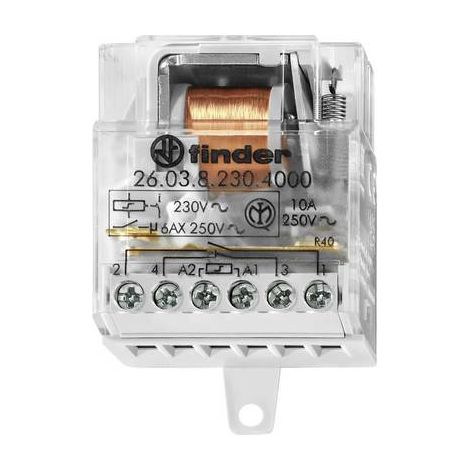 Interruptor finder 26.03.8.024.4000 2500 VA 10 A
