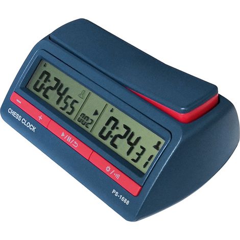 Chinesische Schachuhr, Internationaler Schachwettbewerbstimer, Spieltimer, mehrfarbig (1/5)