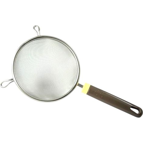 Svanera Soft, colino cm 14 doppia rete acciaio inox, manico in plastica