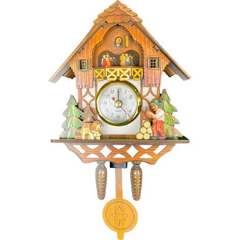 Horloge murale décorative de style campagnard