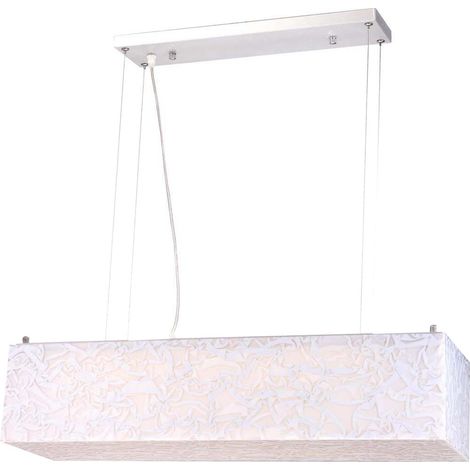 Hochwertige LED 30 Watt Hänge Leuchte Marmor Optik Beleuchtung Decken Pendel Lampe