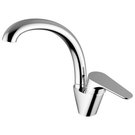 Miscelatore lavello cucina con canna orientabile - Teorema Sonic (1/3)