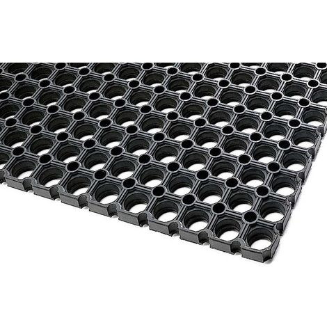 Tapis caillebotis caoutchouc épaisseur 23mm 100x150cm - IDS - M68 (1/3)
