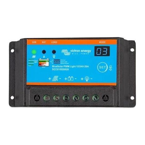 Victron Energy PWM-Licht Lade-Regler Blau 12 24