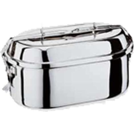 ILSA ilsa fiambrera inox oval  18+2 platos 5111 , ilsa fiambrera inox oval  18+2 platos 5111