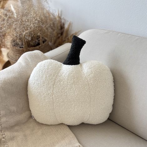 Filiyano-Coussin d'automne citrouille noire (1/5)