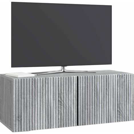 Maison Exclusive - Mobile Porta TV da Muro Grigio Sonoma 78,5 x 31 x 30 cm (1/5)