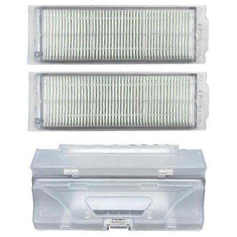 LAN Bac à poussière pour aspirateur Xiaomi Mijia Mop 2 Lite et Mop 2 Pro (modèles MJST1S et MJST1SHW), filtre HEPA et accessoires pour la maison (1/5)