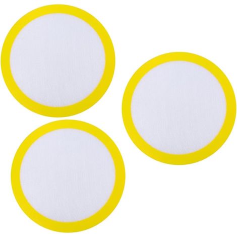 Amosfun 3 Pièces tapis de cuisson en silicone tapis de pâtisserie tapis de cuisson four cuire tapis de pâte rond Poêle à frire moule à gâteau plaques de cuisson four outil de cuisson'2x3 Pièces'30.8×3