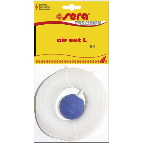 Sera Aquarienzubehör Air Set L inkl. 10 m Schlauch Luftpumpe