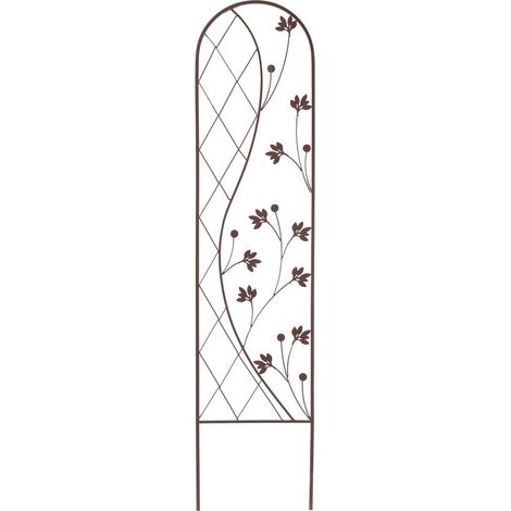Zen-Blumenspalier "Yin und Yang" 0,35 x 1,50 m - Braun NORTENE