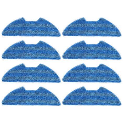 Ensemble de 8 chiffons de nettoyage pour aspirateurs GUTREND LENS 610, Vision 730, ECHO 520 et ICLEBO G5, pour des performances optimales. (1/5)
