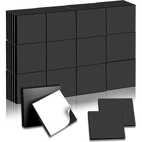 Lot de 100 Pastilles Magnétiques Autocollantes 20x20 mm - Aimants Adhésifs pour Photos, Tableau Blanc, Frigo - Petits Aimants Puissants pour Bureau et Maison (1/5)