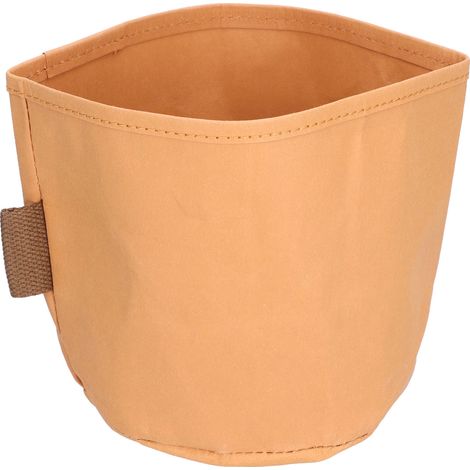 Sac Kraft Réutilisable Rétro Multifonction pour Stockage - Mariage Anniversaire Fête (14x14cm) (1/5)
